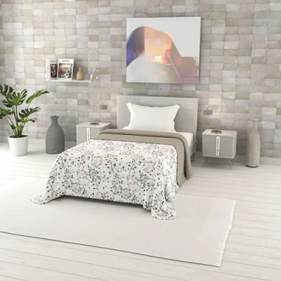 Afbeelding van FANTASY Zomerdekbed, bedrukt, Flor, 1 zits en half 220 x 270 cm