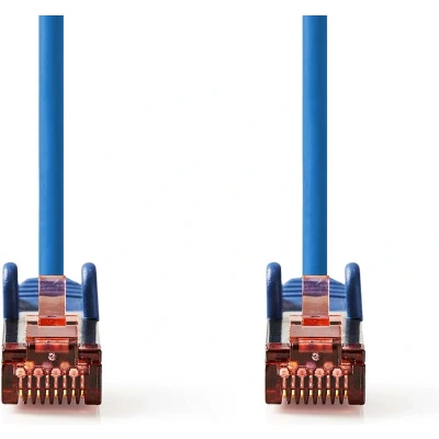 Afbeelding van Netwerkkabel Cat6 S/FTP 15 meter (100% koper, LSZH, Blauw)