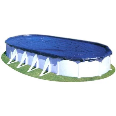 Afbeelding van Winterzwembadhoes ovaal 525 cm PVC groen