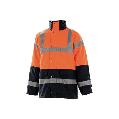 Afbeelding van Portwest Hoge zichtbaarheid tweekleurig signaaljack, maat: 4XL, kleur: oranje, S467ORR4XL