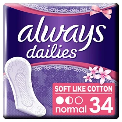 Afbeelding van Always Inlegkruisjes DailyFresh Normal 34 stuks