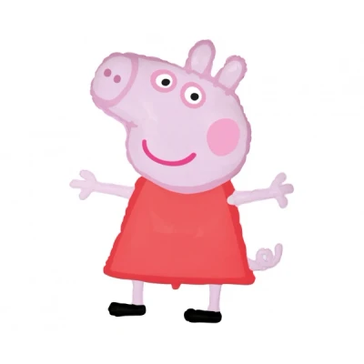 Afbeelding van Peppa Pig Super Shape Helium Ballon 61cm per stuk