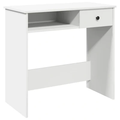 Afbeelding van vidaXL Bureau 80x40x75 cm bewerkt hout wit