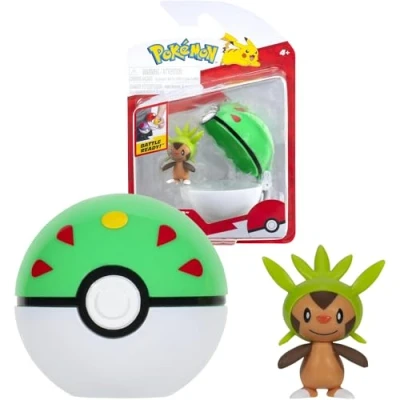 Afbeelding van Pokémon PKW3641 Clip&#039;n&#039;Go Poké Ball Igamaro &amp; Friendball Officiële met 5 cm figuur