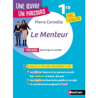 Afbeelding van LE MENTEUR (PARCOURS 1E BAC DE FRANCAIS)