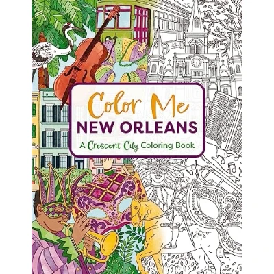 Afbeelding van Color Me Coloring Books New Orleans