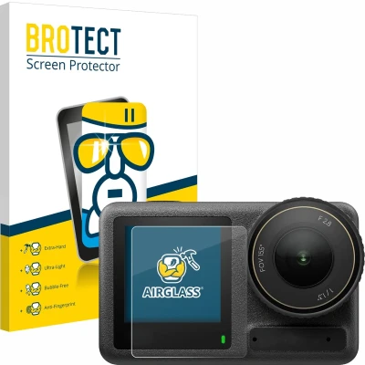 Afbeelding van BROTECT Screenprotector voor DJI Osmo Action 4 (Display voor) Folie Beschermfolie Beschermglas transparant