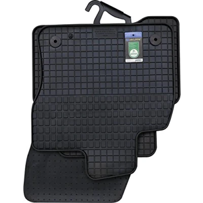 Afbeelding van Petex 63710 Vloermatset Rubber voor en achter 4 zwart VOLKSWAGEN: Touran II