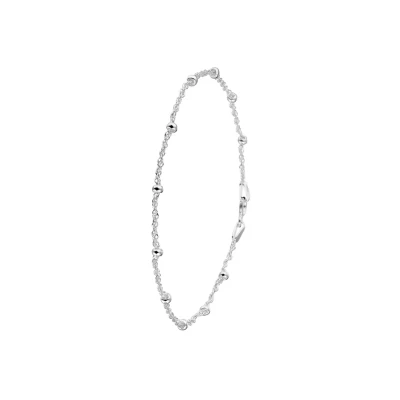 Afbeelding van Lucardi 925 Silver Armband silvercoloured, Dames, Maat: 19cm, coloured