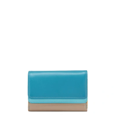 Afbeelding van Mywalit Ladies Double Flap Purse Wallet sardinia