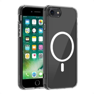 Afbeelding van imoshion Hoesje geschikt voor iPhone SE (2022) / (2020) 8 7 Protective Backcover MagSafe Transparant