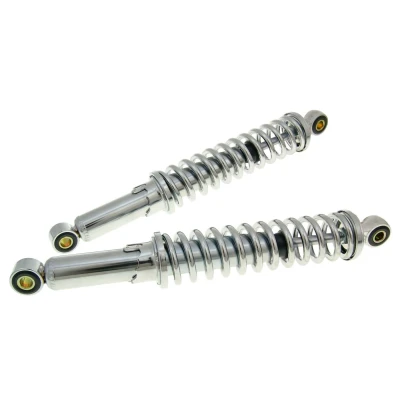 Afbeelding van Xtreme Schokbreker set maxi/tomos 320mm chroom