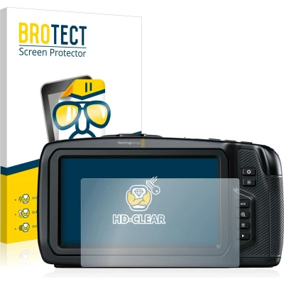 Afbeelding van BROTECT Screenprotector voor Blackmagic Pocket Cinema Camera 4K / 6K Folie Beschermfolie transparant (2 Stuks)
