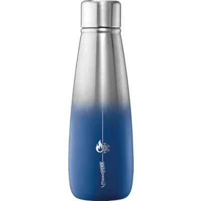 Afbeelding van Maped Picnik Thermosfles van roestvrij staal, lekvrije fles, dubbelwandig, lang koud en warm bewaren, blauw, 500 ml