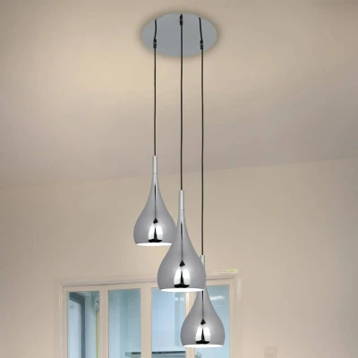 Afbeelding van Drieflammige hanglamp Anja