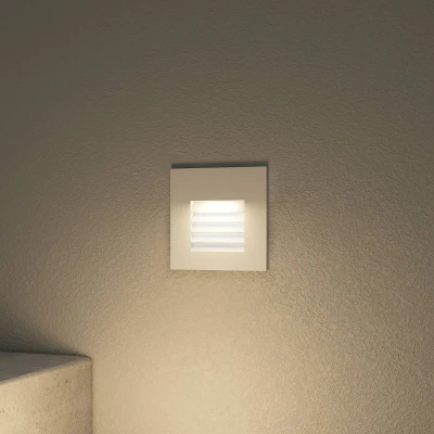 Afbeelding van Arcchio Makio wand inbouwlamp, wit, G9, IP65