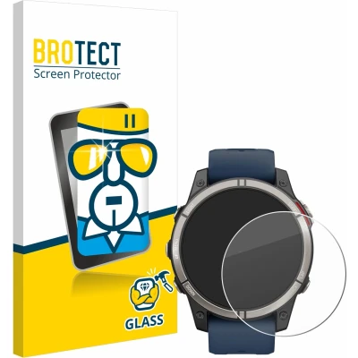 Afbeelding van BROTECT Panzerglas Displayschutz 9H Schutzglas Glas Klar Transparent, Smartwatch beschermfolie, Transparant