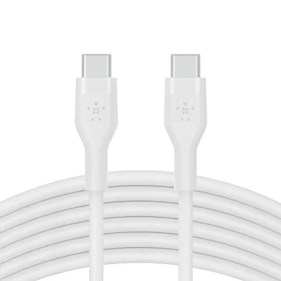Afbeelding van USB C kabel Belkin CAB009BT3MWH 3 m