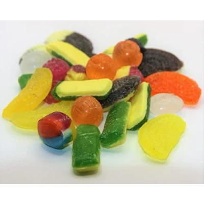 Afbeelding van 1 kg heerlijke fruitmix snoep zonder suiker