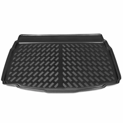 Afbeelding van Elmasline 3D design kofferbakmat voor VW T ROC vanaf 2017 antislip met 5 cm hoge rand (onderste laadbodem)