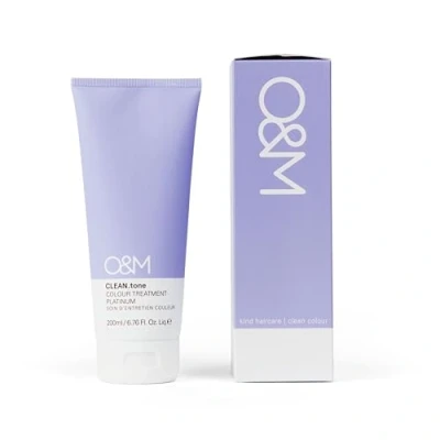 Afbeelding van O&amp;M Clean Tone Color Mask Platinum 200ml