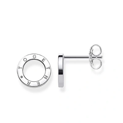 Afbeelding van Thomas SABO Kreise Together Oorbellen silvercoloured, Dames, Maat: One Size, Silver coloured