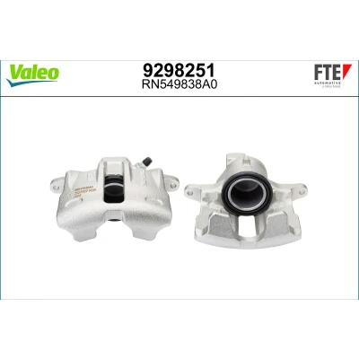 Afbeelding van FTE 9298251 Remklauw Grijs Gietijzer Vooras rechts Zonder houder AUDI: A4 B6 Avant, B7 B5 SEAT: Exeo ST