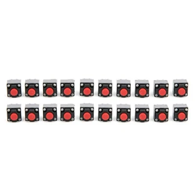 Afbeelding van 20Pcs 6x6x7.3mm Touch Drukknop Micro Schakelaar Tijdelijke Waterdichte voor Huishoudelijke Apparaten, Beveiligingsapparatuur, Speelgoed, Elektronische Producten