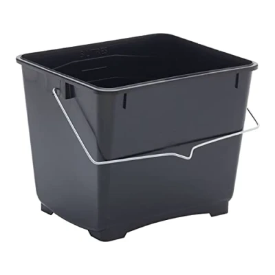 Afbeelding van ProDec Kleine verfemmer van 100% gerecycled kunststof met draaggreep metaal voor alle soorten verf en pasta, geschikt 10,2 cm 15,2 mini verfrollen