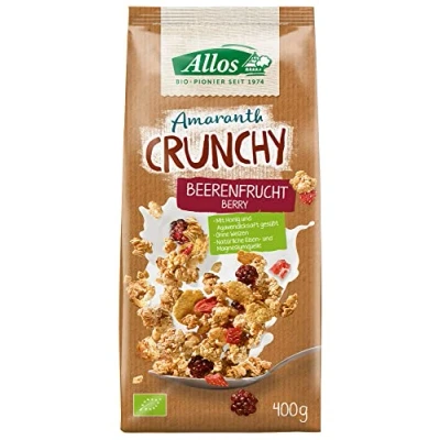 Afbeelding van Allos Amaranth Crunchy Rode Vruchten 400GR
