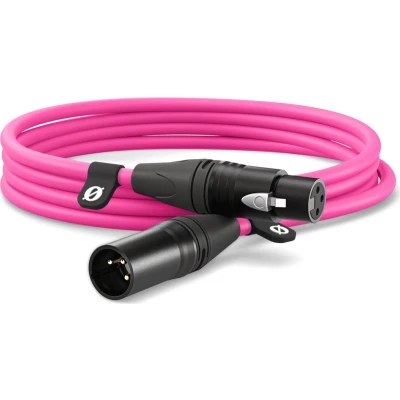 Afbeelding van Rode XLR3M P XLR Verbindingskabel 3 m Roze