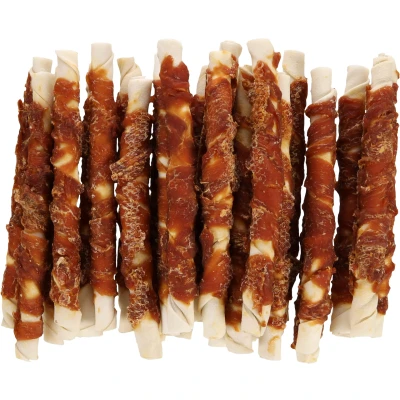 Afbeelding van Flamingo R&#039;hide Snack Honden Staaf Met Kip 30mm 25cm 25st 2kg 136341