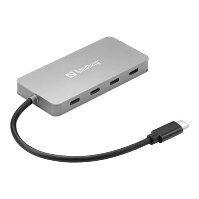 Image de Sandberg Concentrateur (hub) 4 x USB C de bureau