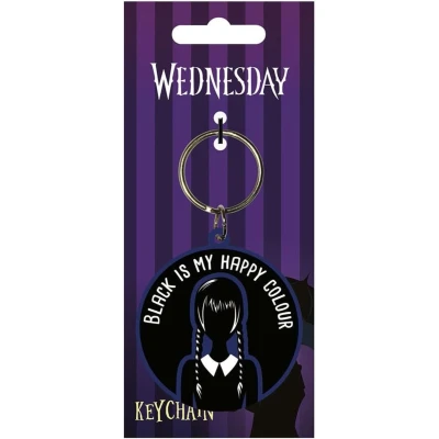 Afbeelding van Wednesday Sleutelhanger Happy Colour