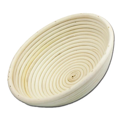 Afbeelding van Rijsmandje Riet Rond Ø27cm (1000 tot 1400 gram deeg)