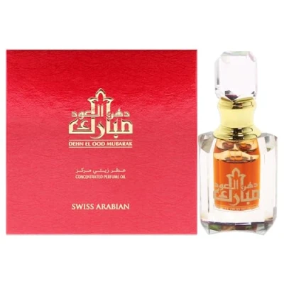 Afbeelding van Dehn El Oud Mubarak by Swiss Arabian 6 ml Extrait De Parfum (Unisex)