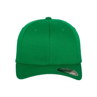 Image de Flexfit Wooly Combed Casquette de baseball unisexe Vert Pepper XXL, Green, XXL