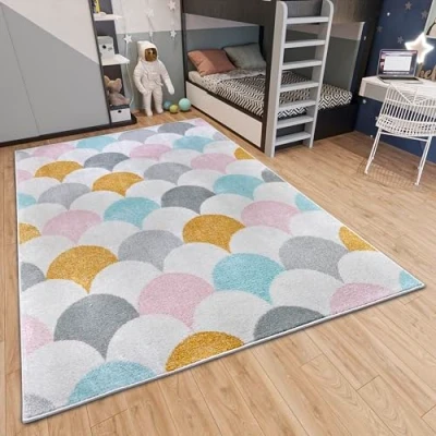 Afbeelding van Vloerkleed Kids Coloured Clouds Multi 160 x 235 cm Dekbed Discounter.nl
