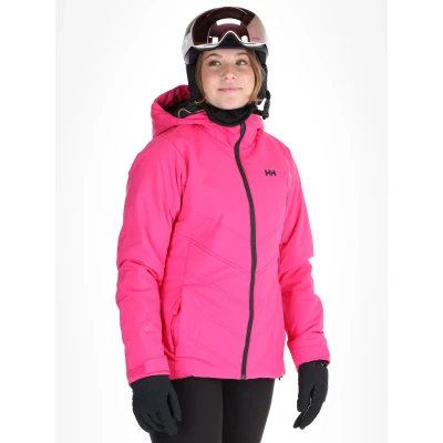 Afbeelding van Helly Hansen W Alpine Insulated Dames Ski Jas (maat: M/38, Roze,zwart)
