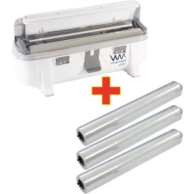 Afbeelding van Speciale Aanbieding Wrapmaster 3000 Dispenser en 3 X 300 M Vershoudfolie S568