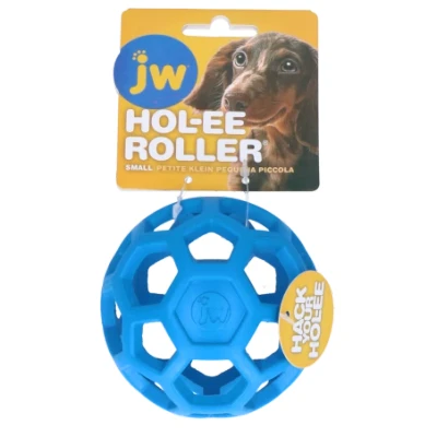 Afbeelding van Hondentraktatie hol ee roller small 9 cm blauw