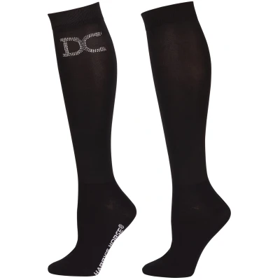Image de Harry&#039;s Horse Chaussettes d&#039;Équitation Denici Cavalli Noir