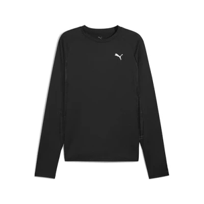 Afbeelding van Puma TECH TEE Longsleeve, Heren, Maat: Medium, black