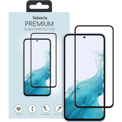 Afbeelding van Selencia Screenprotector Geschikt voor Samsung Galaxy S23 FE / A54 (5G) Tempered Glass Gehard Glas Premium