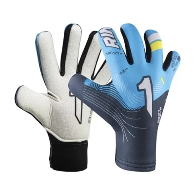 Afbeelding van Rinat Keepershandschoenen kinderen Onana model NKAM AS Blauw maat 7