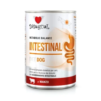 Afbeelding van 6x400g Disugual Metabolic Balance Intestinal Dog nat hondenvoer