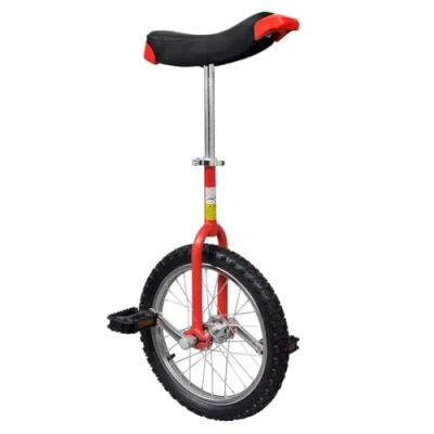 Afbeelding van Eenwieler verstelbaar (rood / 16 inch)