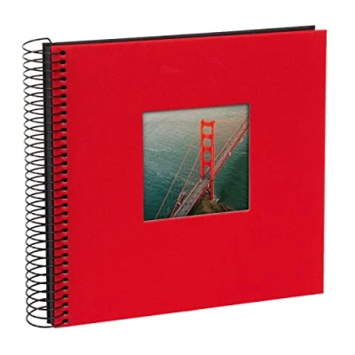 Afbeelding van Goldbuch Spiraal fotoalbum Bella Vista Rood 20x20 cm