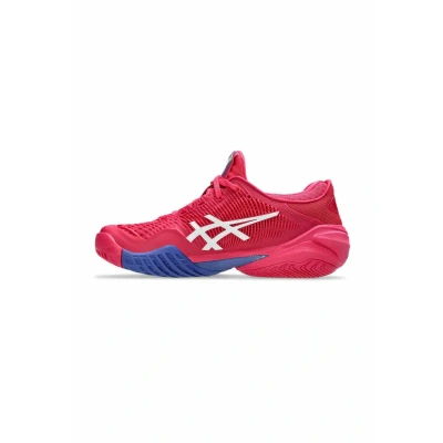Afbeelding van Asics Court 3 Tennisschoenen voor alle ondergronden, Dames, Maat: 37.5, Bright rose white Kunststof/ textiel