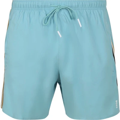 Afbeelding van Boss Heren Korte Broek Blauw 50491594/455 Iconic